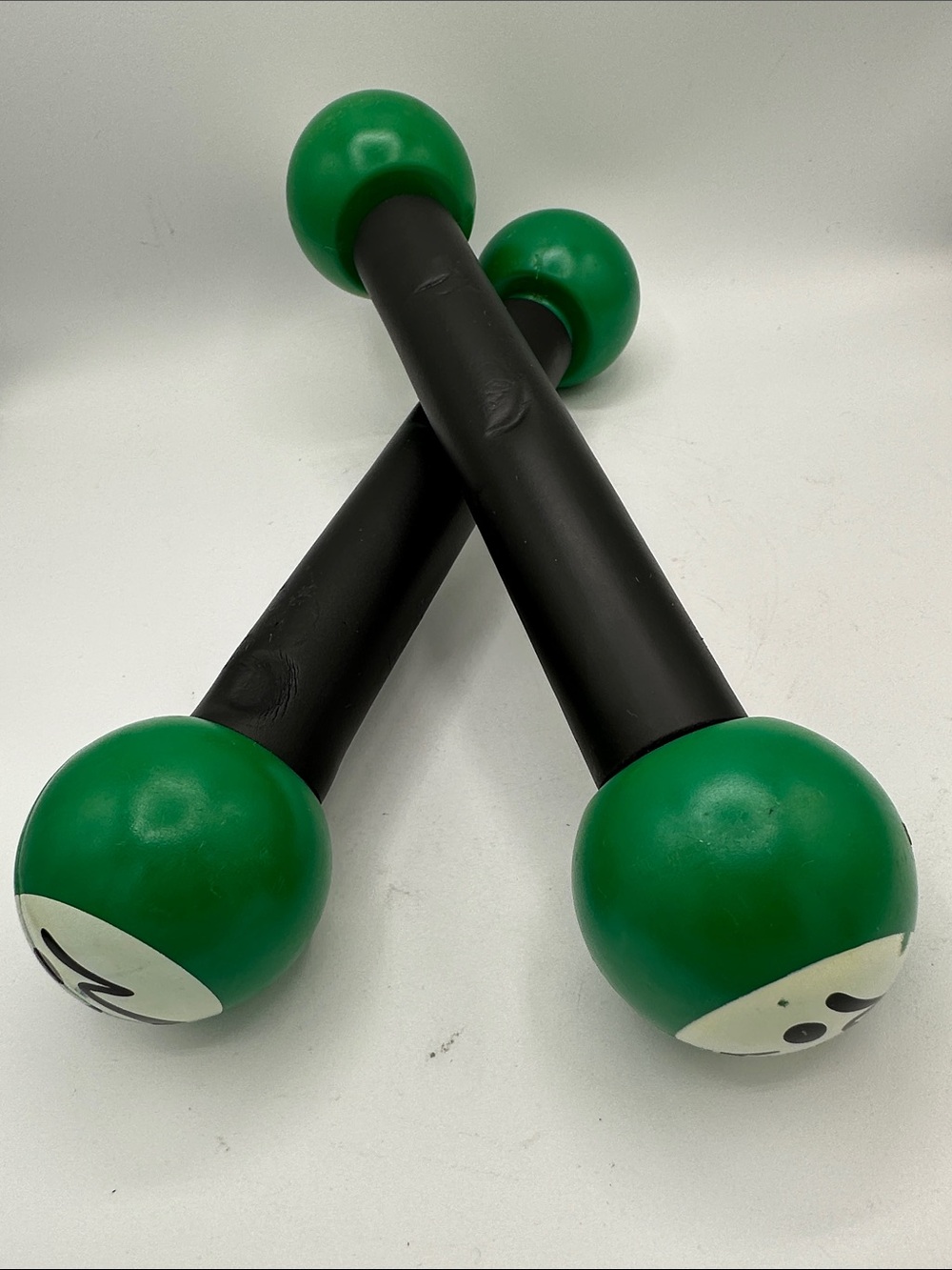 Zumba Fitness 1-pound toning sticks with maraca-like sound effects